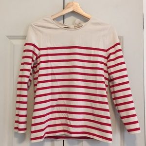 Sezane striped long sleeves top
